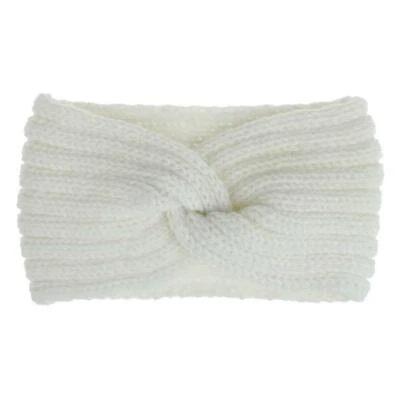 Mujeres Invierno Tejido Oreja Calentador Diadema Crochet Lana Diadema Sombrero Gorro Foto 1 de 4