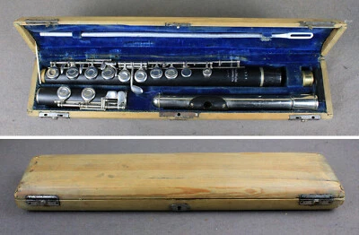 KARL DÖLLING WOODEN FLUTE . FLAUTA DE MADERA. - Image 1 of 4