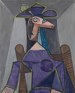 PABLO PICASSO Poster or Rolled Canvas Print "Portrait de femme (Dora Maar)" - Picture 1 of 1