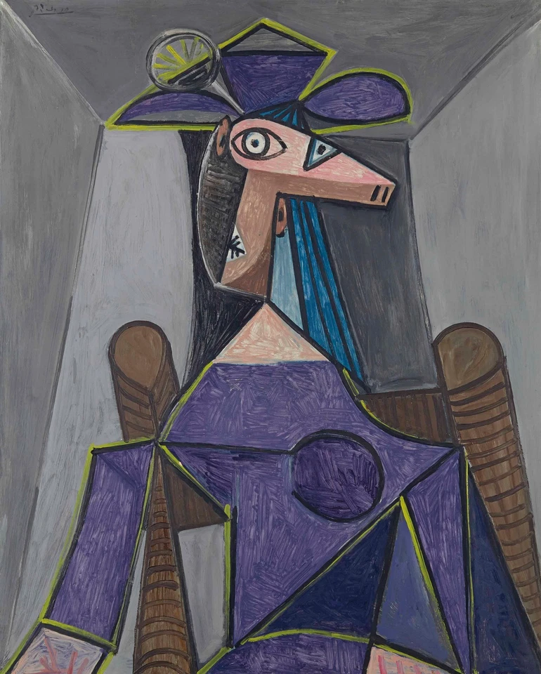 PABLO PICASSO Poster or Rolled Canvas Print "Portrait de femme (Dora Maar)" - Image 1 of 1