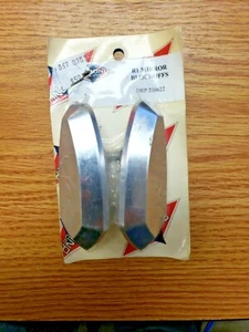 BRAND NEW DIAMOND POWERSPORTS R1 MIRROR BLOCK-OFFS-POLISHED BILLET W/ LOGO - Picture 1 of 3