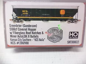 ScaleTrains Ho SXT30822, Greenbrier 5188 Covered Hopper, KCS 286988 - Picture 1 of 2