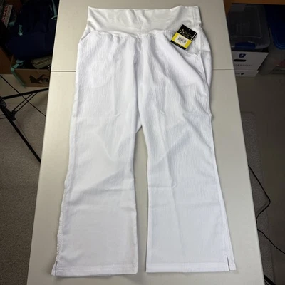 Pantalones Médicos Blancos Wonder Wink Para Mujer Nuevos con Etiquetas Talla 2XL Petite 4 Vías Elastizados Foto 1 de 4