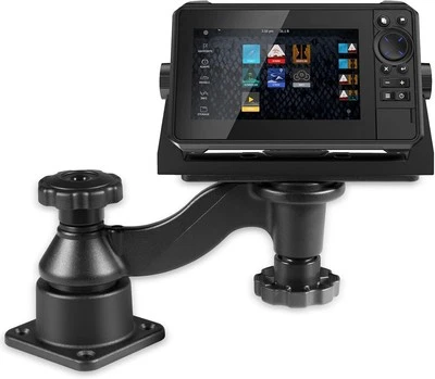 6" Swing Arm Mount Fishfinder & Chartplotter Bracket 360° for Garmin, Lowrance - Image 1 of 4