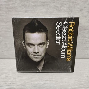 ROBBIE WILLIAMS CLASSIC ALBUM SELECTION 5 CD Box Set Collector's Gatefold Sleeve - Picture 1 of 6
