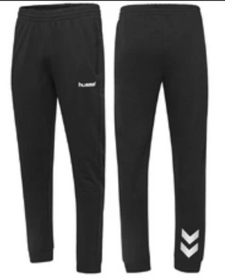 Hummel Go Cotton Pant Gr. L Schwarz 80% Baumwolle Neu Trainingshose - Bild 1 von 4