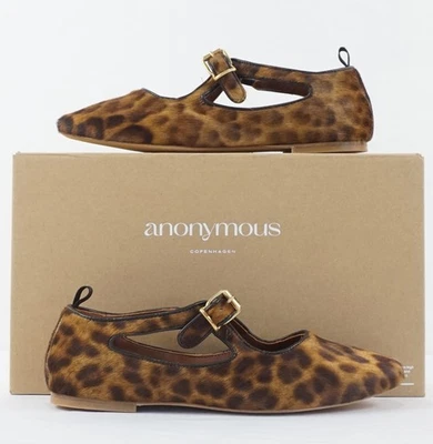 Anonymous Copenhagen Praise Mary Janes en pelo de becerro leopardo para mujer EU 38,5 Foto 1 de 4