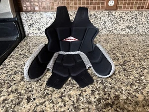 Casco de fútbol americano Riddell Revo VELOCIDAD almohadillas para la vejiga forro negro adulto mediano grande - Imagen 1 de 2