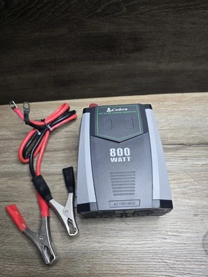 COBRA CPI890 800W CONTINUOUS 1600W SURGE 12VDC BATTERY AC POWER INVERTER Nvr Usd - Image 1 of 4
