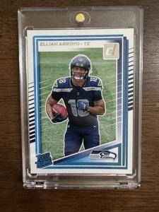 2025 Panini Donruss - Elijah Arroyo # 317 (RC) Seattle Seahawks Rated Rookie - Picture 1 of 2
