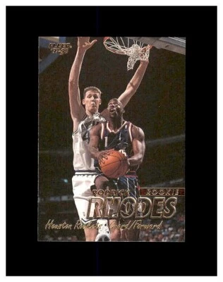 1997-98 Fleer Rodrick Rhodes Rookie Houston Rockets #262 - Image 1 of 2