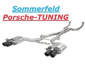 BMW M5 F10 V8 4,4 Klappenauspuff Valvetronic Exhaust + tail pipe Carbon Endrohre