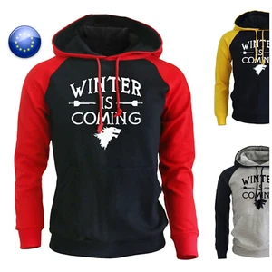 SUDADERAS JUEGO DE TRONOS GAME OF THRONES HOMBRE CAPUCHA CASA STARK ROPA SERIE - Bild 1 von 15