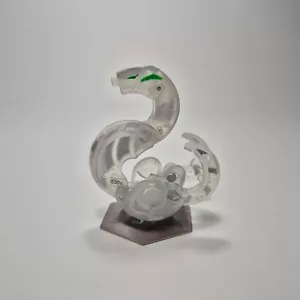 Bakugan Abis Omega 530g BakuCrystal Translucent Clear New Vestoria - Foto 1 di 5