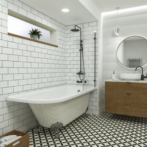 British Baths Baysdale Freestanding Shower Bath with Choice of Feet - New!! - Picture 1 of 9