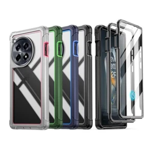 For OnePlus 12R 5G Case Poetic Built-in Screen 2 Front Frames Shockproof Cover - Picture 1 of 35