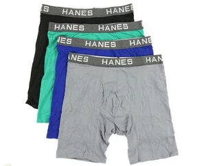 Hanes 268442 Men's Boxer Brief Underwear 4-pack Size L - Picture 1 of 2