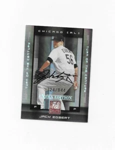 2008 Donruss Elite Edizione Extra Firma Turn of the Century #42 Jack Egbert  - Foto 1 di 1