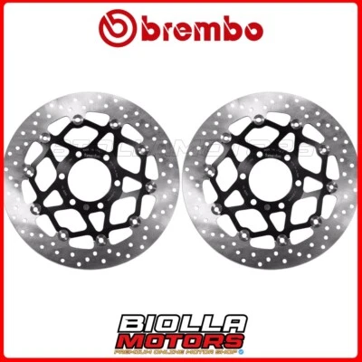 KIT DISCHI FRENO ANTERIORE BREMBO TRIUMPH SPEED TRIPLE T 509 955 2003 [Flottante Foto 1 de 4