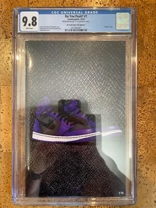 KOBE BRYANT Hunny Sneakers CGC 9.8 *Do You Pooh? VIRGIN LEATHER VARIANT* #1/10 - Picture 1 of 6