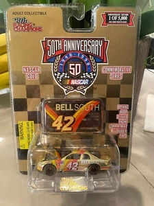 Racing Champions NASCAR Oro 50° Anniversario #42 BELL SOUTH 1:64 Auto Die-Cast - Foto 1 di 1