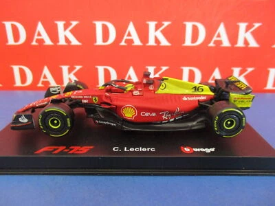 Die cast 1/43 Modellino Auto F1 Ferrari F1-75 Monza GP Special Ed. 2022 Leclerc - Immagine 1 di 4