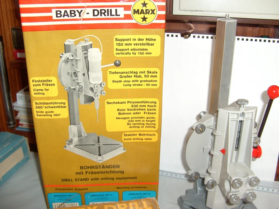 MARX Baby Drill 12 Volt Bohrständer neuwertig - Bild 1 von 4