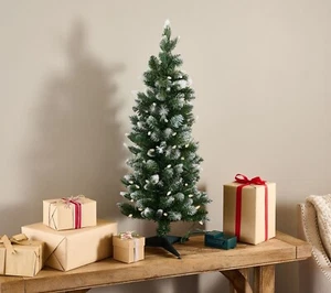 Bethlehem Lights 36" Overlit Stake Tree Snow Kissed with 3-in-1 LEDs - Picture 1 of 1