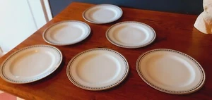 6 assiettes à dessert en porcelaine de Limoges HAVILAND fin XIX ème - Picture 1 of 5