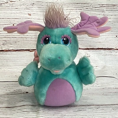 Vintage 1984 Disney Wuzzles Moosel Seahorse Seal Plush by Hasbro Softies - Image 1 of 4