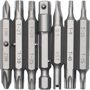 Megapro Automotive Screwdriver Replacement Bit Set Phillips Torx Valve 151AUTO - Picture 1 of 3