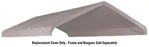 ShelterLogic Super Max Canopy Replacement Top, 10 ft. x 20 ft. - Picture 1 of 10