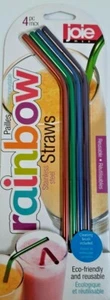 Joie Rainbow Straws - Stainless Steel 4 pc - Picture 1 of 2