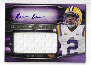 2012 SPX RUEBEN RANDLE AUTO JERSEY RC #77 NEW YORK GIANTS 228/399 LSU - Picture 1 of 2