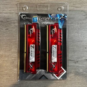 G.Skill RipJaws X 8GB 4GB x 2 DDR3 1600MHz F3-12800CL9D-8GBXL Gaming RAM - Afbeelding 1 van 3