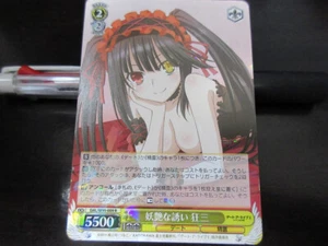 Tarjeta blanca negra DAL/W99-009R Tokisaki Kurumi LÁMINA fecha A vivo Japón - Imagen 1 de 2