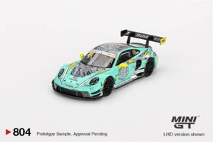 MINI GT 1:64 911 GT3 R #28 HubAuto Racing 2023 Diecast Model Car - Picture 1 of 3