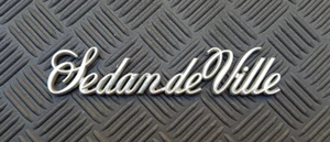 OEM Cadillac Sedan deVille Body/Dash Emblem - Picture 1 of 1