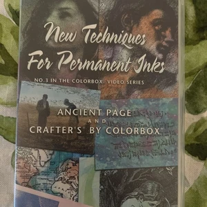 ColorBox: New Techniques For Permanent Inks No.3 Ancient Page and Crafter . - Picture 1 of 6