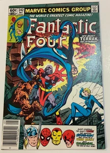 Fantastic Four # 242 casi nuevo Spider-Man, Ironman, Daredevil, Thor, apariencia Terrax - Imagen 1 de 3