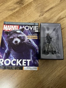 #120 ROCKET RACCOON Eaglemoss Marvel Movie Figurine Collection - Picture 1 of 2