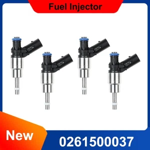 4XPetrol Fuel Injectors For VW Golf Audi S3 8P TT 2.0 TFSI 0261500037 06F906036F - Picture 1 of 11