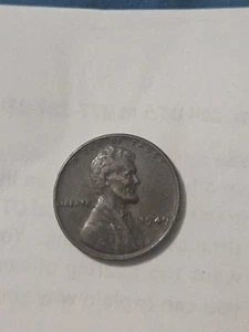 1949-P Wheat Penny Double Die Obverse Lamination Error Pristine AU - Picture 1 of 4