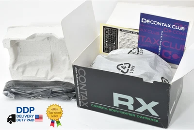 Meter/LCD works! [Unused in BOX] Contax RX SLR 35mm Film Camera Body From JAPAN - Image 1 of 4