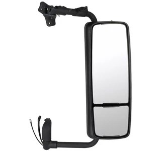 Mirror Complete Passenger Side Black For Volvo VNL 2004-2017 - Foto 1 di 9