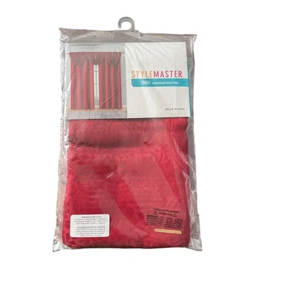 Panel de bolsillo Stylemaster “Emily” Jacquard Rod tamaño 54” x 84” un panel Foto 1 de 3