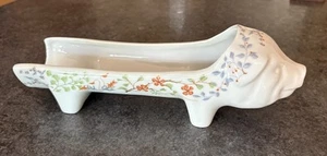 Sausage SAUCISSON dish F.D CHAUVIGNY French porcelain - Picture 1 of 9