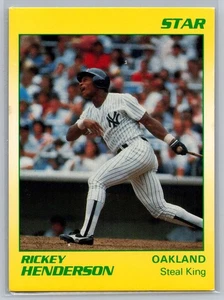 1990 Star Rickey Henderson #9 Rickey Henderson - Bild 1 von 2