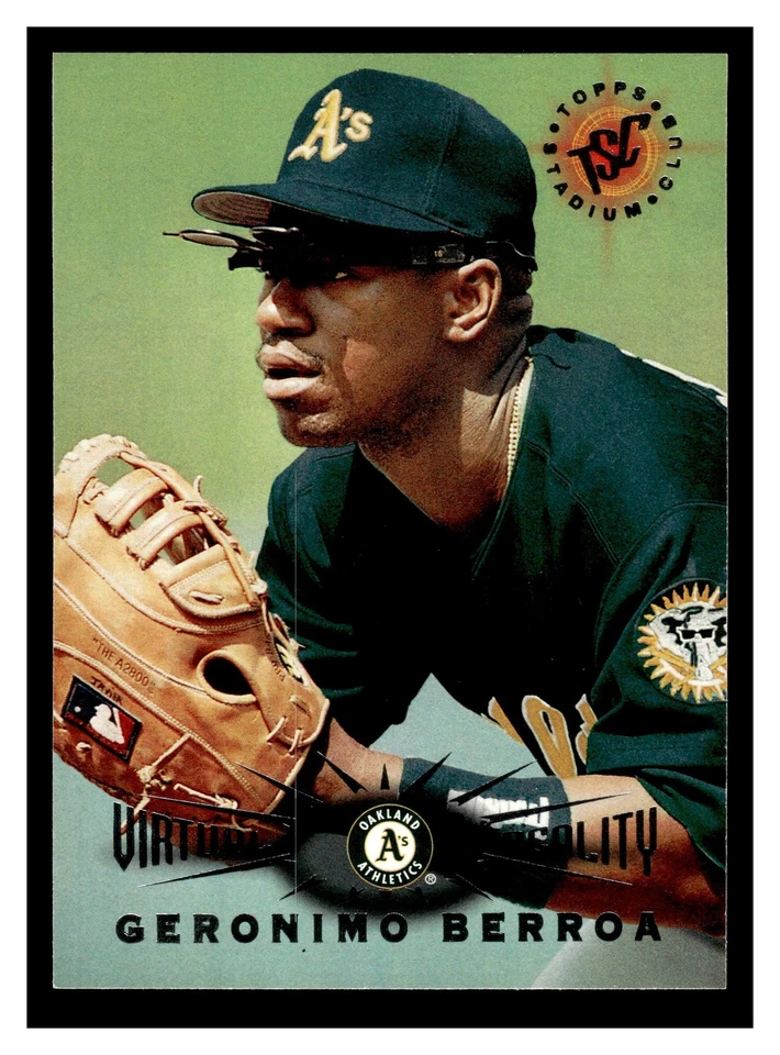 Geronimo Berroa #154 1995 Stadium Club Virtual Reality - Image 1 of 2