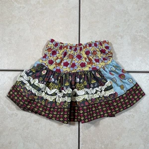 Matilda Jane Character Counts Heart Soul Pride Wonder Skirt Girls Size 2 - Picture 1 of 10